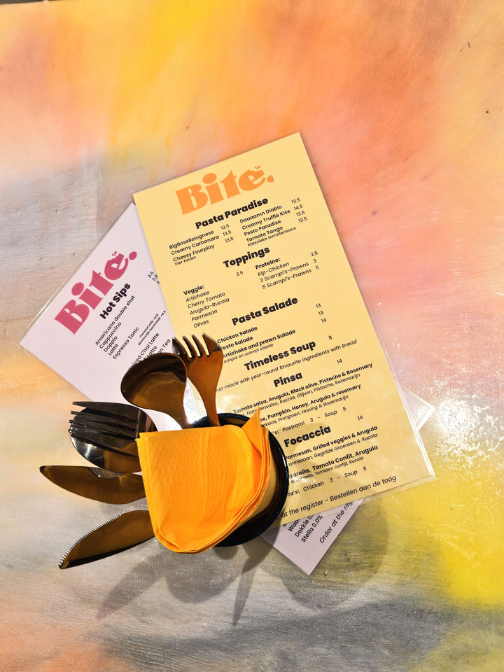 Bite menu